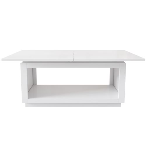 Table à Manger Extensible 140/180 X 70cm Blanc