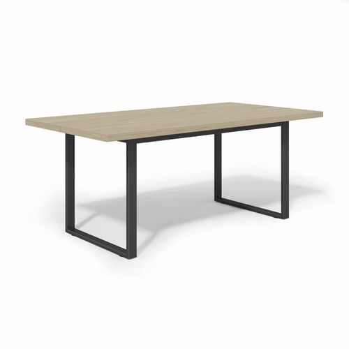 Table à Manger Avec Pieds En Métal 160 X 80 X 75cm