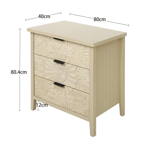 Commode Avec 3 Tiroirs
