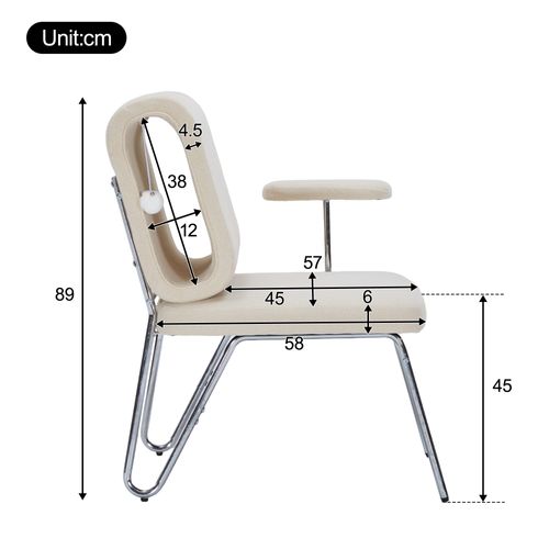 Fauteuil Fixe Avec Pieds En Métal, Panier Pour Chat Et Accoudoirs Commutables Bleu