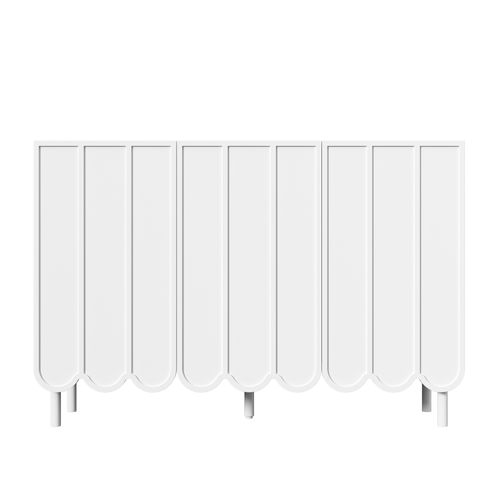 Buffet Avec 3 Portes Blanc