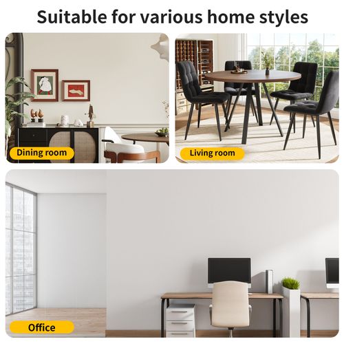 Table à Manger Rond Avec Pieds En Métal 80 X 80 X 75cm