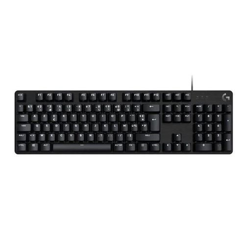 Clavier Gamer - Filaire - G413 Se - Grande Taille - Mécanique - Azerty - Noir