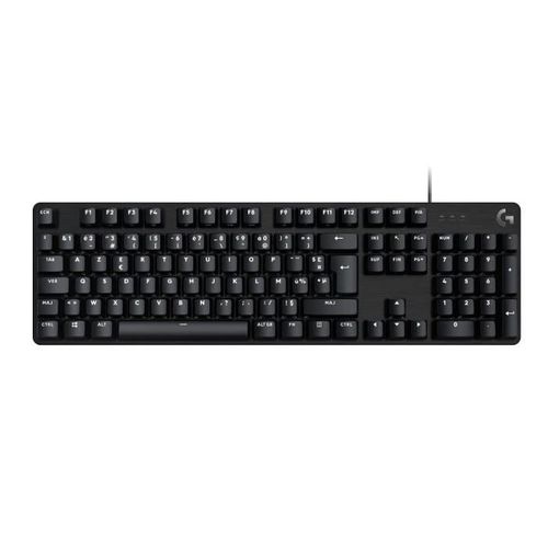 Clavier Gamer - Filaire - G413 Se - Grande Taille - Mécanique - Azerty - Noir