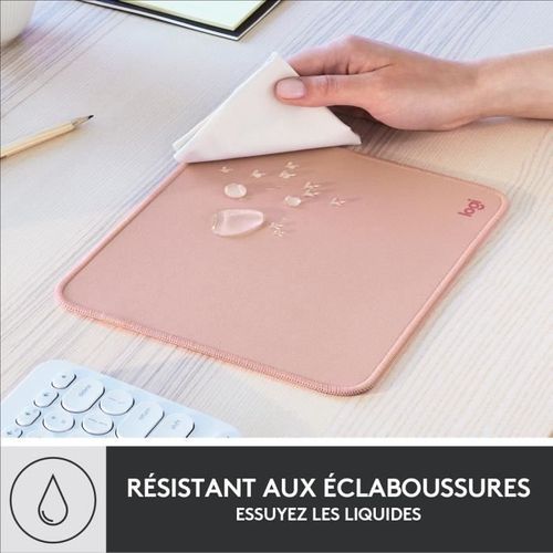 Tapis De Souris - Série Studio - Glissement Facile - Rose