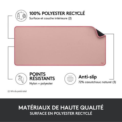 Tapis De Souris - Desk Mat - Studio Série - Étendu - Rose