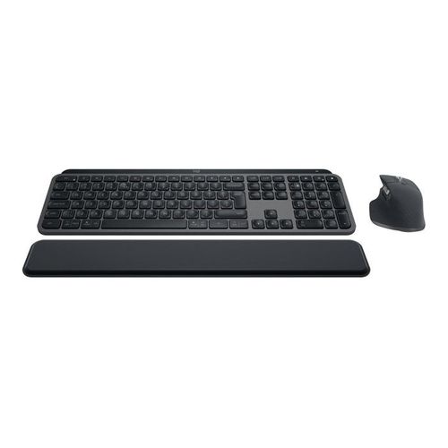 Ensemble Clavier Souris - Sans Fil - Mx Keys S - Azerty - Rétroéclairé - Graphite