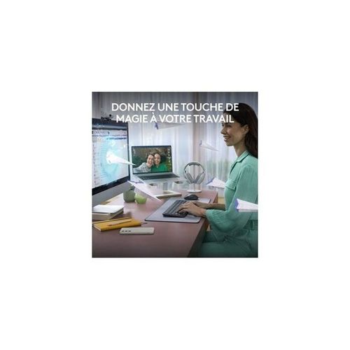 Ensemble Clavier Azerty Et Souris Sans Fil  Mk950 Signature Slim Graphite