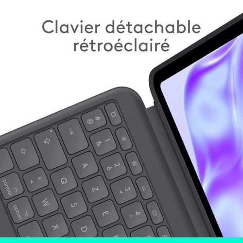 Etui Clavier - Combo Touch - Azerty - Pour iPad Pro 13 (m4)(2024) - Graphite