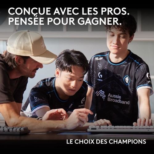 Souris Gamer - Sans Fil - Logitech - G Pro X Superlight 2 Dex - Noir