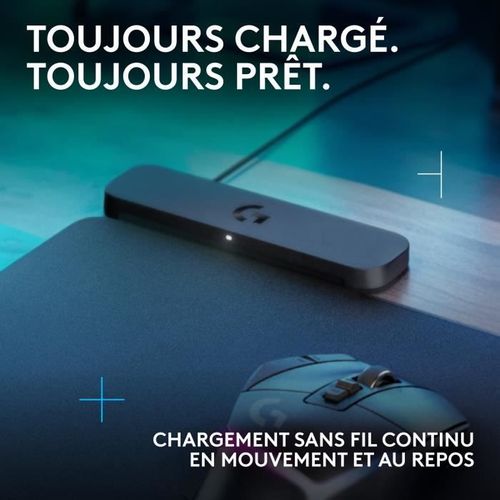 Tapis De Souris - Systeme De Charge Sans Fil - Powerplay 2 - Noir