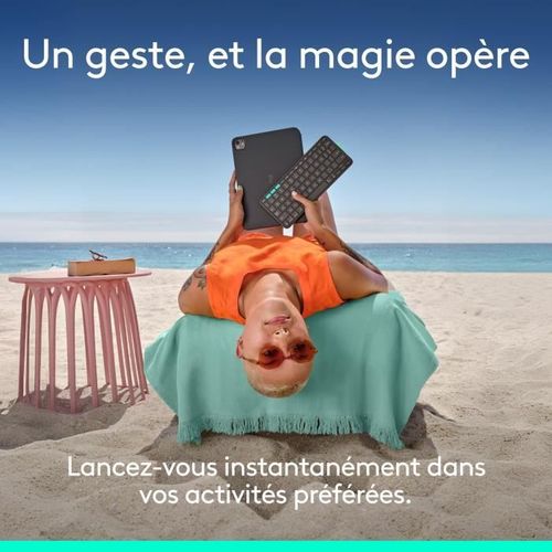 Etui Clavier - Flip Folio - Pour iPad Et iPad Air 11 Pouces (m4 Et M5) (m2 Et M3) (5e Génération)