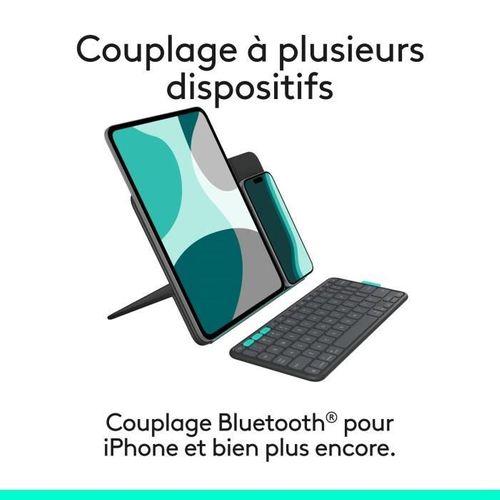Etui Clavier - Flip Folio - Pour iPad Et iPad Air 11 Pouces (m4 Et M5) (m2 Et M3) (5e Génération)