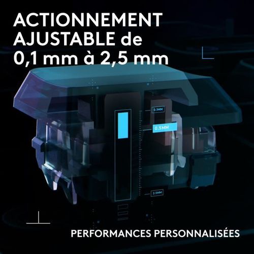 Clavier Gamer - Filaire - G515 Rapid Tkl - Noir