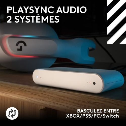 Casque Gamer - Sans Fil - Astro 120 X - Lightspeed - Blanc