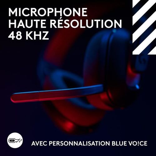 Casque Gamer - Sans Fil - Astro A20 X - Lightspeed - Noir