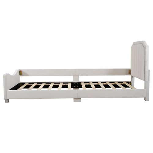 Lit Enfant 90x200 Cm, Beige