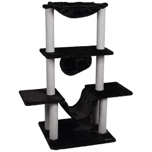 Arbre À Chat Hamza Noir 60x57x122 Cm