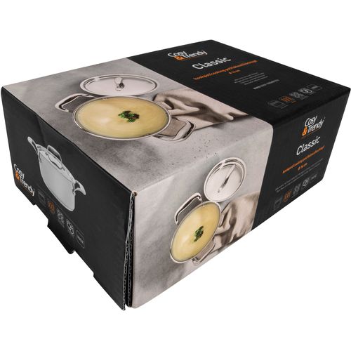 Faitout - Classic - Acier Inoxydable - Ø16 Cm - 1,61 L - Tous Feux Dont Induction