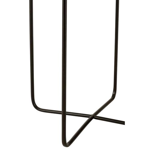 Table Gigogne Design "pied En Croix" 50cm Noir