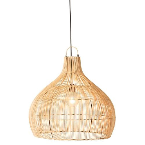 Abat-jour Déco En Rotin "poire" 83cm Naturel