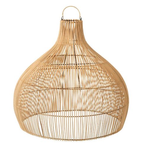 Abat-jour Déco En Rotin "poire" 83cm Naturel