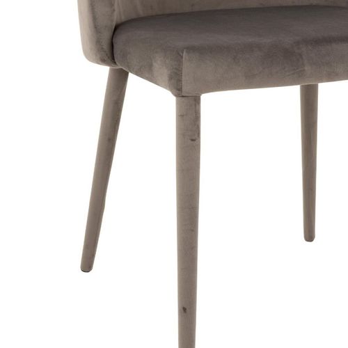 Chaise Design "charlotte" 81cm Gris