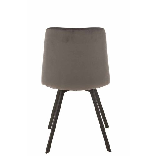 Chaise Design "morgan" 86cm Gris