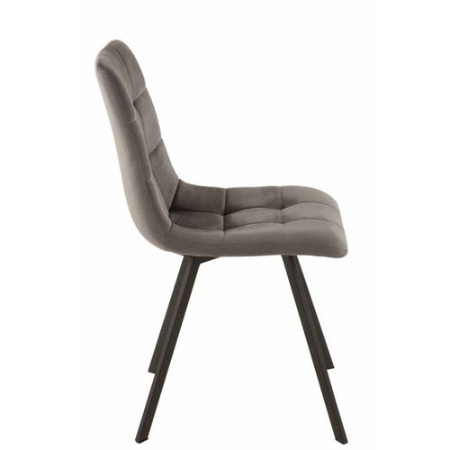 Chaise Design "morgan" 86cm Gris
