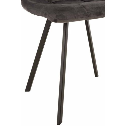 Chaise Design "morgan" 86cm Gris