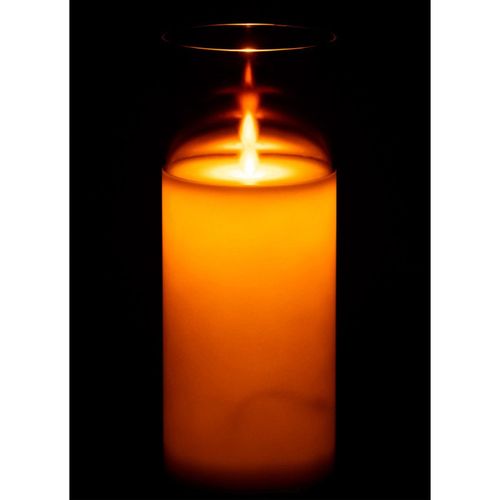 Lampe à Poser LED "brillante" 25cm Marron