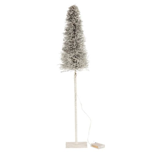 Statuette Déco LED "arbre De Noël" 79cm Blanc