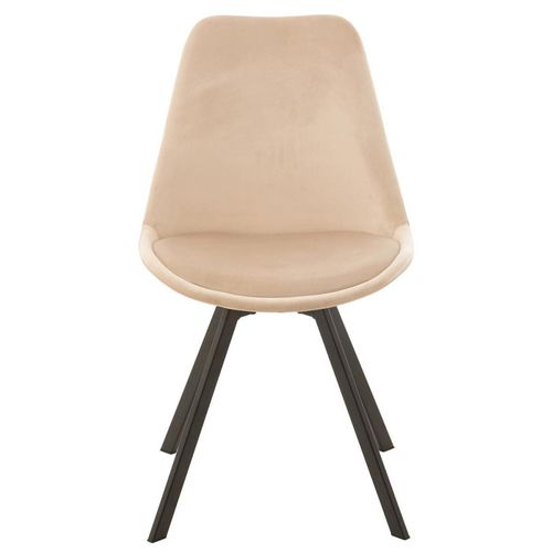 Chaise Design "hélène" 84cm Beige