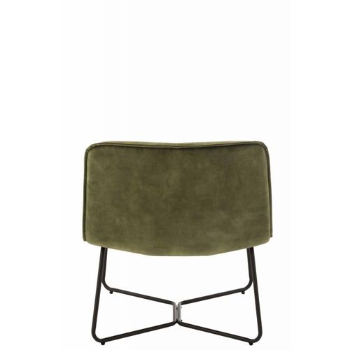 Fauteuil Lounge Design "isabel" 76cm Vert