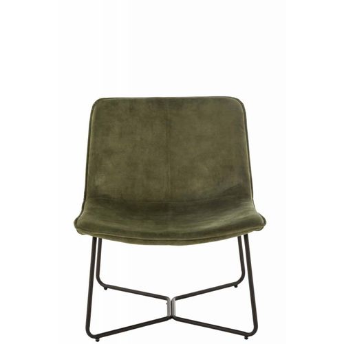 Fauteuil Lounge Design "isabel" 76cm Vert