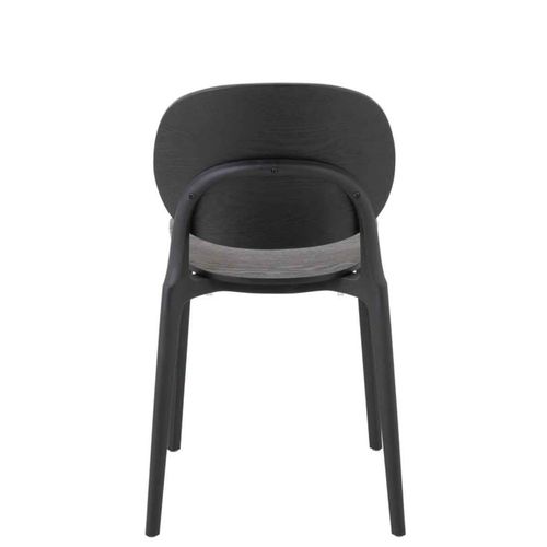 Chaise Design "finama" 82cm Noir