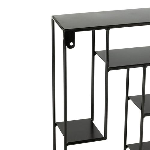 Etagère Design En Métal "maranta" 80cm Noir