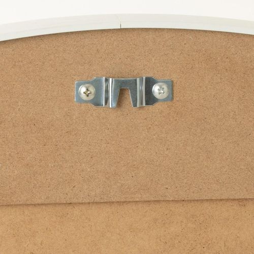 Miroir Mural Rond "alicia" 90cm Blanc