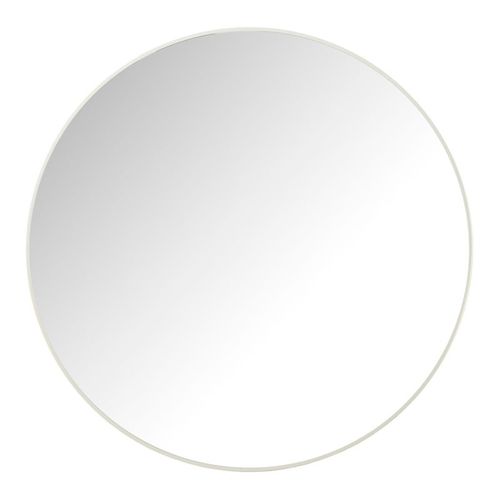 Miroir Mural Rond "alicia" 90cm Blanc