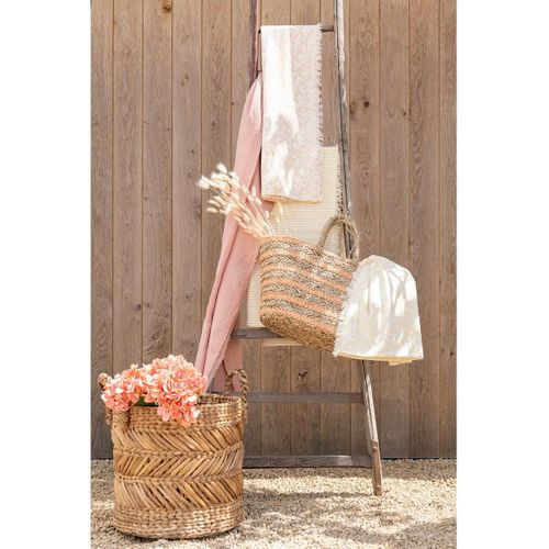 Lot De 3 Paniers De Rangement Tressé "hollis" 47cm Naturel