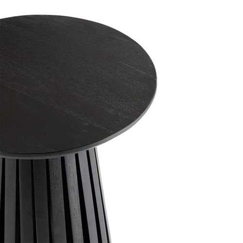 Table D'appoint Design En Bois "vincent" 40cm Noir