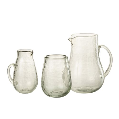 Carafe En Verre "herminia" 1l Transparent