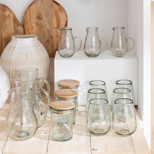 Carafe En Verre "herminia" 1l Transparent