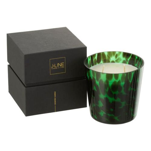 Bougie Parfumée "noa" 12cm Bois De Santal Vert