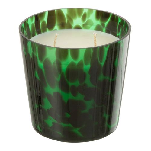 Bougie Parfumée "noa" 12cm Bois De Santal Vert