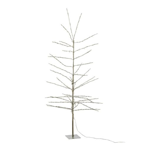 Sapin De Noël à LED "dénudé" 200cm Blanc