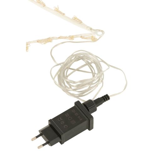 Décoration De Noël à LED "étoile" 30cm Blanc