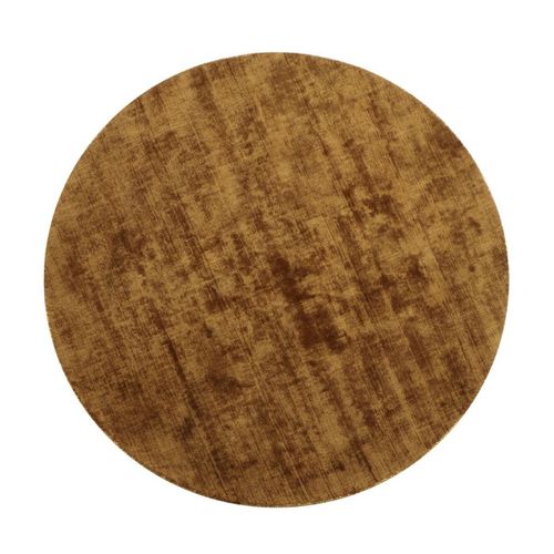 Tapis Déco Rond "fabian" 150cm Marron