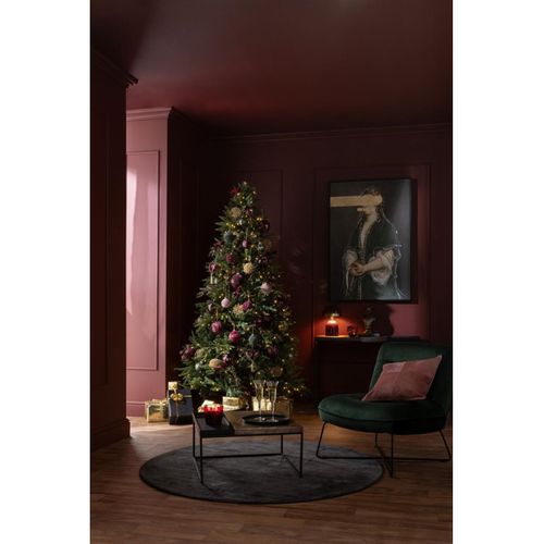 Tapis Déco Rond "fabian" 150cm Noir