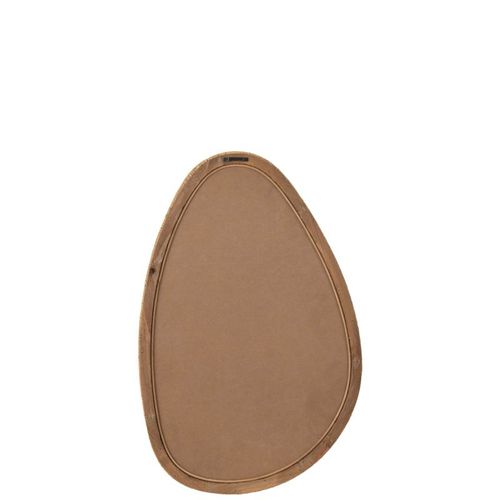 Miroir Mural Design "dusty" 70cm Naturel